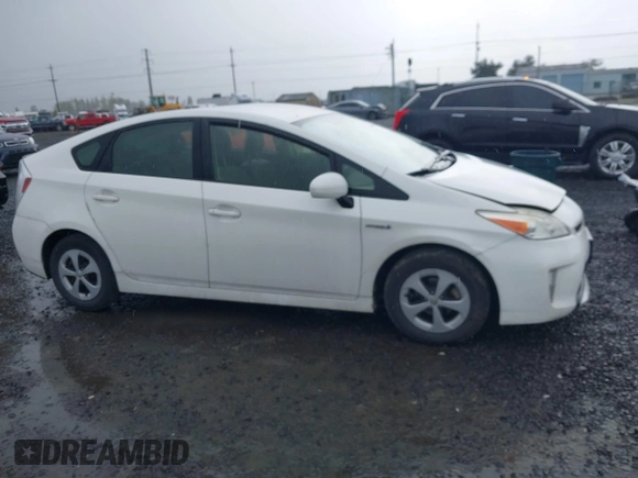 2012 Toyota Prius One with VIN JTDKN3DU5C5474199, listed as a IAAI auction lot 41988253 with 219,464 mi miles. Bid and sale history available at carsss.com. Image 13.
