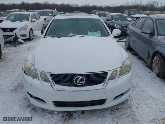 2008 Lexus GS 460 with VIN JTHBL96S085000929, listed as a IAAI auction lot 41575713 with NaN miles. Bid and sale history available at carsss.com. Image 12.