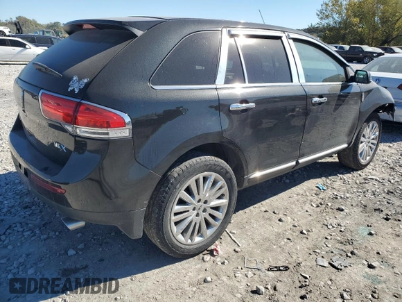 2014 Lincoln MKX with VIN 2LMDJ6JKXEBL02774, listed as a Copart auction lot 76390634 with 110,113 mi miles and Salvage Title. Bid and sale history available at DreamBid. Image 3.