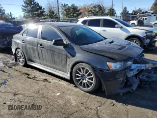 2010 Mitsubishi Lancer Evolution SE with VIN JA32W6FV8AU033981, listed as a Copart auction lot 87676155 with 150,901 mi miles and Salvage Title. Bid and sale history available at carsss.com. Image 4.