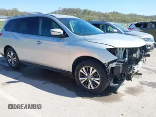 2017 Nissan Pathfinder S with VIN 5N1DR2MN1HC673409, listed as a IAAI auction lot 41992057 with 132,562 mi miles and . Bid and sale history available at DreamBid. Image 1.