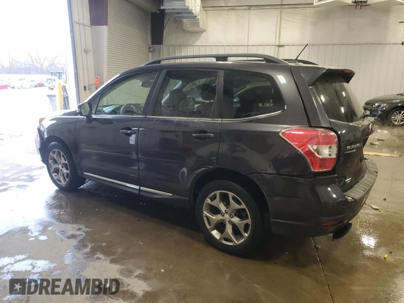 2015 Subaru Forester Touring with VIN JF2SJAWC2FH513632, listed as a Copart auction lot 52518235 with 123,953 mi miles and Non repairable. Bid and sale history available at DreamBid. Image 2.