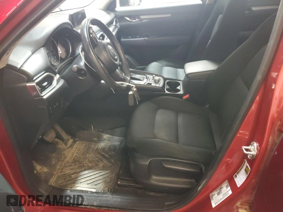 2019 Mazda CX-5 Sport with VIN JM3KFBBMXK0520235, listed as a Copart auction lot 53780355 with 89,281 mi miles and Salvage Title. Bid and sale history available at DreamBid. Image 7.