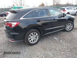 2018 Acura RDX w/Technology Pkg with VIN 5J8TB4H56JL016526, listed as a IAAI auction lot 40840283 with 77,665 mi miles. Bid and sale history available at carsss.com. Image 4.
