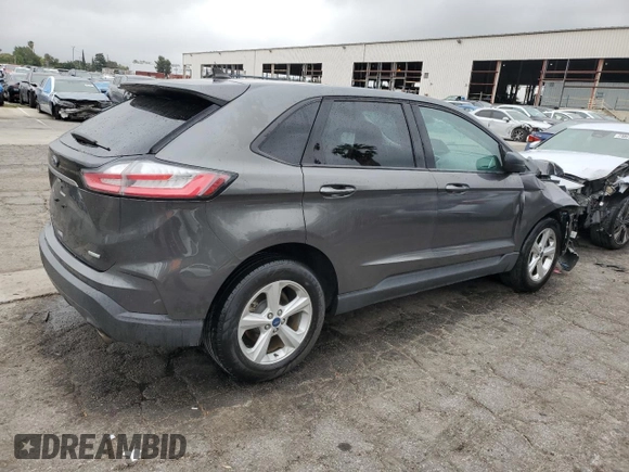 2019 Ford Edge SE with VIN 2FMPK3G96KBC51357, listed as a Copart auction lot 54580945 with 92,024 mi miles and Salvage title. Bid and sale history available at DreamBid. Image 3.