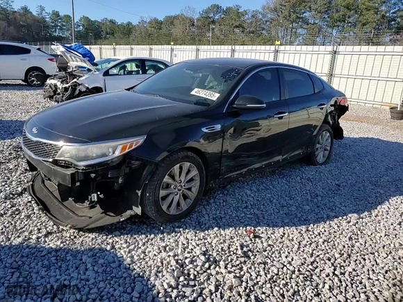 2017 Kia Optima LX with VIN 5XXGT4L36HG124285, listed as a Copart auction lot 46274395 with 116,514 mi miles and Salvage Title. Bid and sale history available at carsss.com. Image 13.