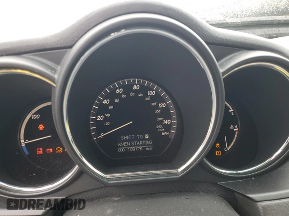 2006 Lexus RX 400h with VIN JTJHW31U660034714, listed as a Copart auction lot 48347105 with 109,176 mi miles and Salvage Title. Bid and sale history available at DreamBid. Image 9.