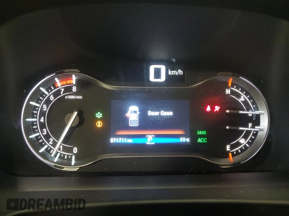 2019 Honda Ridgeline RTL-E with VIN 5FPYK3F74KB502413, listed as a Copart auction lot 55154935 with 71,711 mi miles and Salvage title. Bid and sale history available at DreamBid. Image 9.