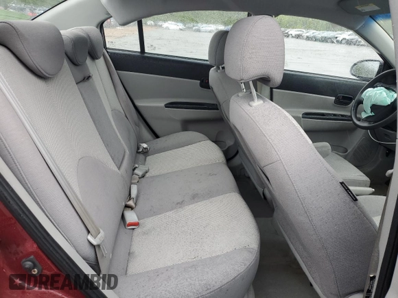 2007 Hyundai Accent GLS с VIN KMHCN46C27U165618, выставлен на аукционе Copart как лот 57366425 с пробегом 88 971 миль миль и Списание • Salvage title. История ставок и продаж доступна на DreamBid. Изображение 10.