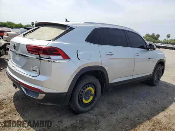 2022 Volkswagen Atlas SE with VIN 1V2HE2CA1NC221308, listed as a Copart auction lot 54769555 with Not provided miles and Clean title. Bid and sale history available at DreamBid. Image 3.