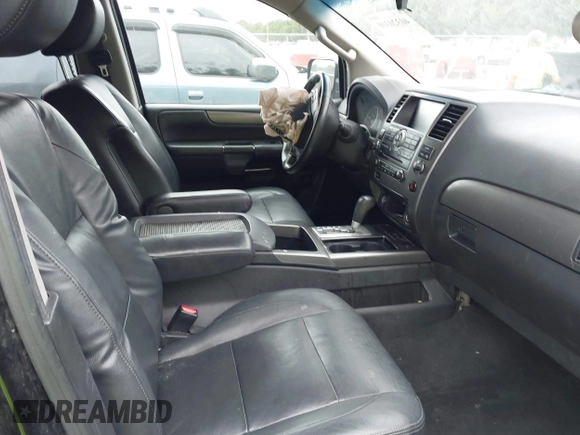 2013 Nissan Armada SL z VIN 5N1BA0ND5DN604195, wystawiony jako IAAI lot #40320310 z przebiegiem 167 415 mil mil oraz . Historia ofert i sprzedaży dostępna na DreamBid. Obrazek 5.