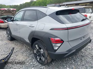 2025 Hyundai Kona SEL with VIN KM8HBCAB7SU273670, listed as a IAAI auction lot 42030055 with 3,600 mi miles. Bid and sale history available at carsss.com. Image 3.