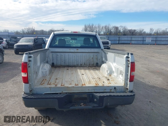 2008 Ford F-150 XL with VIN 1FTRF14W98KB43703, listed as a IAAI auction lot 41653524 with 166,253 mi miles. Bid and sale history available at carsss.com. Image 12.