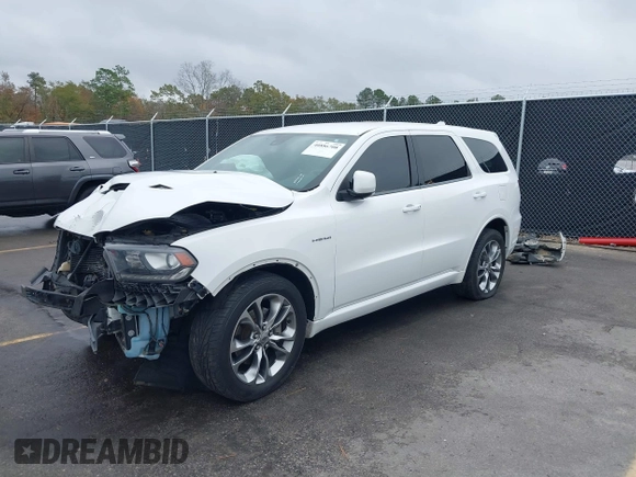 2020 Dodge Durango R/T with VIN 1C4SDHCT5LC116265, listed as a IAAI auction lot 40886708 with 127,343 mi miles and . Bid and sale history available at DreamBid. Image 2.