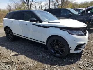 2021 Land Rover Range Rover Velar R-Dynamic S z VIN SALYT2EX9MA305713, wystawiony jako Copart lot #54227375 z przebiegiem 40 573 mil mil oraz Szkoda całkowita • Salvage title. Historia ofert i sprzedaży dostępna na DreamBid. Obrazek 4.