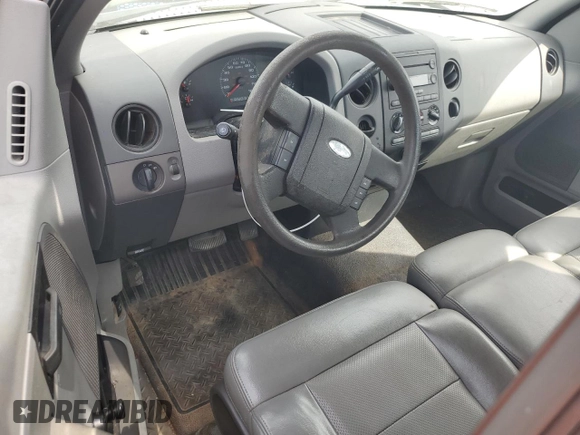 2005 Ford F-150 XL with VIN 1FTRF12245NA50159, listed as a Copart auction lot 48482775 with 96,334 mi miles and Salvage Title. Bid and sale history available at carsss.com. Image 8.