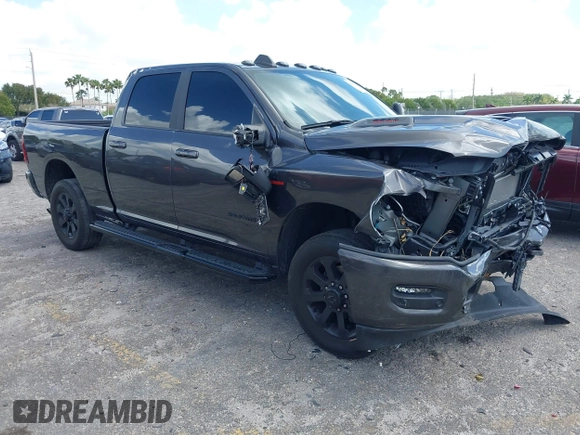 2024 Ram 2500 Laramie with VIN 3C6UR5FL2RG161679, listed as a IAAI auction lot 41957177 with 28,234 mi miles and . Bid and sale history available at DreamBid. Image 1.