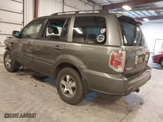 2007 Honda Pilot EX-L with VIN 2HKYF187X7H528523, listed as a IAAI auction lot 40977045 with 139,463 mi miles. Bid and sale history available at carsss.com. Image 3.