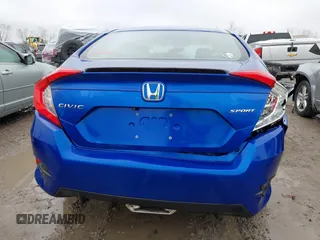 2020 Honda Civic Sedan Sport with VIN 2HGFC2F80LH520209, listed as a IAAI auction lot 42010941 with 65,719 mi miles. Bid and sale history available at carsss.com. Image 16.