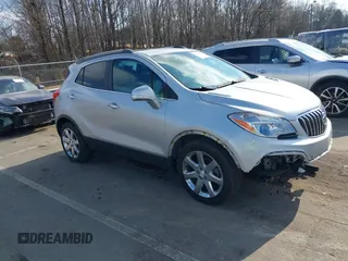 2016 Buick Encore Premium with VIN KL4CJDSB2GB653521, listed as a IAAI auction lot 41116720 with 63,787 mi miles. Bid and sale history available at carsss.com. Image 1.