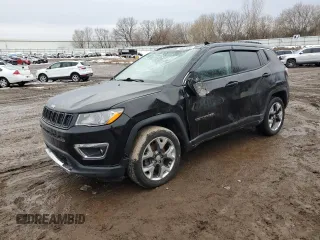 2019 Jeep Compass Limited z VIN 3C4NJDCB0KT647592, wystawiony jako Copart lot #46827035 z przebiegiem 68 516 mil mil oraz Czysty tytuł • Clean title. Historia ofert i sprzedaży dostępna na DreamBid. Obrazek 1.