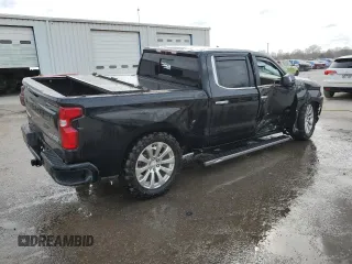 2019 Chevrolet Silverado 1500 High Country with VIN 1GCUYHEL9KZ267244, listed as a Copart auction lot 46989495 with 93,018 mi miles and Salvage Title. Bid and sale history available at carsss.com. Image 3.
