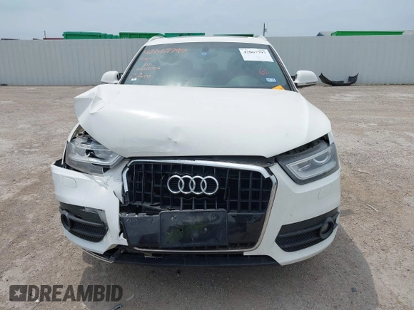 2015 Audi Q3 Premium Plus z VIN WA1EFCFS7FR006939, wystawiony jako IAAI lot #42067797 z przebiegiem 97 663 mil mil oraz . Historia ofert i sprzedaży dostępna na DreamBid. Obrazek 6.