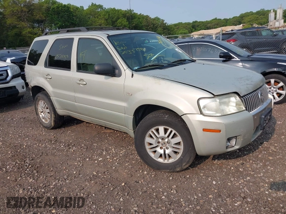 2005 Mercury Mariner Luxury with VIN 4M2YU57105DJ32592, listed as a IAAI auction lot 42433116 with Not provided miles and . Bid and sale history available at DreamBid. Image 1.