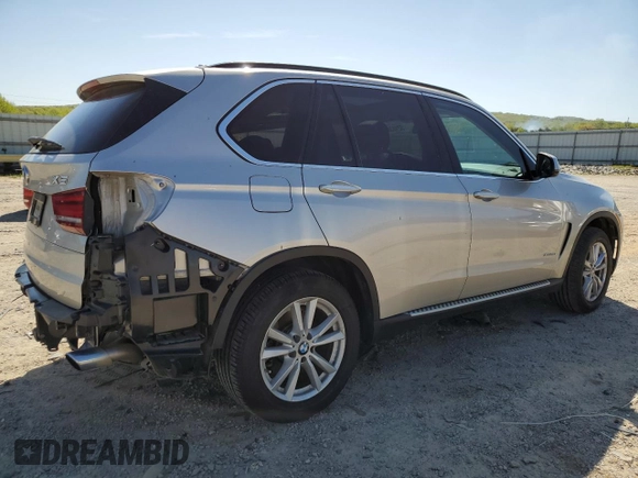 2014 BMW X5 xDrive35i with VIN 5UXKR0C55E0H23681, listed as a Copart auction lot 52183885 with 142,290 mi miles and Salvage Title. Bid and sale history available at carsss.com. Image 3.
