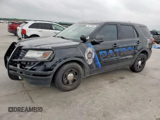2016 Ford Police Interceptor Utility z VIN 1FM5K8AR5GGD16437, wystawiony jako Copart lot #55273485 z przebiegiem 134 199 mil mil oraz Tytuł czysty. Historia ofert i sprzedaży dostępna na DreamBid. Obrazek 1.