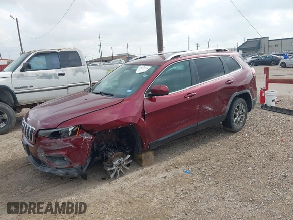 2019 Jeep Cherokee Latitude Plus with VIN 1C4PJLLB9KD404257, listed as a IAAI auction lot 42133975 with 97,062 mi miles and . Bid and sale history available at DreamBid. Image 18.