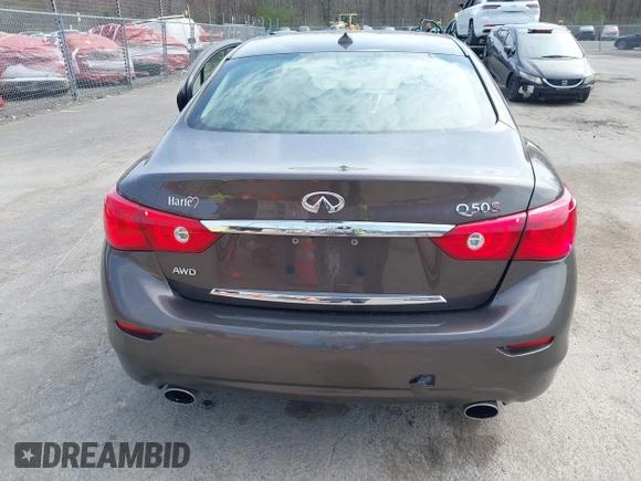 2014 Infiniti Q50 Premium с VIN JN1BV7AR0EM687810, выставлен на аукционе IAAI как лот 42073610 с пробегом 167 912 миль миль и . История ставок и продаж доступна на DreamBid. Изображение 16.