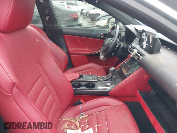 2021 Lexus IS 350 F Sport with VIN JTHGZ1B25M5045144, listed as a IAAI auction lot 41317284 with 69,029 mi miles and . Bid and sale history available at DreamBid. Image 5.