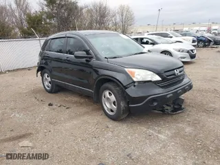 2008 Honda CR-V LX with VIN JHLRE38328C026685, listed as a IAAI auction lot 41723341 with 124,744 mi miles. Bid and sale history available at carsss.com. Image 1.