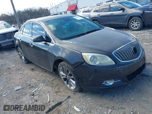 2013 Buick Verano Convenience Group with VIN 1G4PR5SK5D4181395, listed as a IAAI auction lot 41709845 with 161,835 mi miles. Bid and sale history available at carsss.com. Image 1.