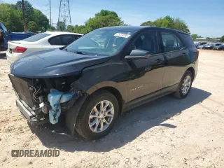 2019 Chevrolet Equinox LS z VIN 2GNAXHEV2K6306086, wystawiony jako Copart lot #53724095 z przebiegiem 79 111 mil mil oraz Szkoda całkowita • Salvage title. Historia ofert i sprzedaży dostępna na DreamBid. Obrazek 1.