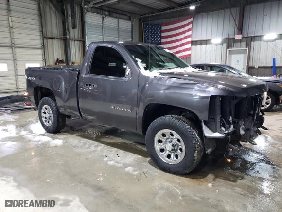 2011 Chevrolet Silverado 1500 Work Truck with VIN 1GCNKPEX9BZ204373, listed as a Copart auction lot 46452605 with 278,832 mi miles and Salvage Title. Bid and sale history available at carsss.com. Image 4.