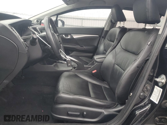 2014 Honda Civic EX-L with VIN 2HGFB2F98EH544403, listed as a Copart auction lot 51933625 with 168,926 mi miles and Salvage Title. Bid and sale history available at DreamBid. Image 7.