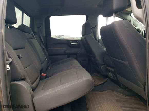 2019 Chevrolet Silverado 1500 LT with VIN 3GCPWCED4KG256411, listed as a Copart auction lot 51930345 with 73,485 mi miles and Salvage Title. Bid and sale history available at carsss.com. Image 10.