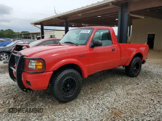 2005 Ford Ranger XL with VIN 1FTYR11U25PA97474, listed as a Copart auction lot 56197695 with 124,774 mi miles and Salvage title. Bid and sale history available at DreamBid. Image 1.
