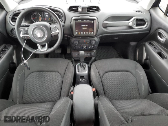 2023 Jeep Renegade Latitude z VIN ZACNJDB13PPP31264, wystawiony jako Copart lot #57612585 z przebiegiem 33 030 mil mil oraz Szkoda całkowita • Salvage title. Historia ofert i sprzedaży dostępna na DreamBid. Obrazek 8.