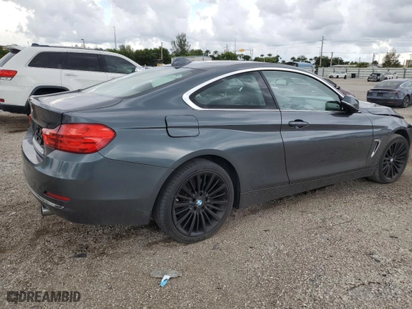 2015 BMW 4 Series 435i xDrive with VIN WBA3R5C53FK371851, listed as a Copart auction lot 67656544 with 86,438 mi miles and Salvage Title. Bid and sale history available at carsss.com. Image 3.