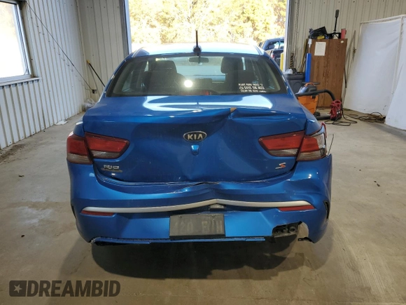 2021 Kia Rio S with VIN 3KPA24ADXME422202, listed as a Copart auction lot 85538434 with 99,138 mi miles and Salvage Title. Bid and sale history available at DreamBid. Image 6.