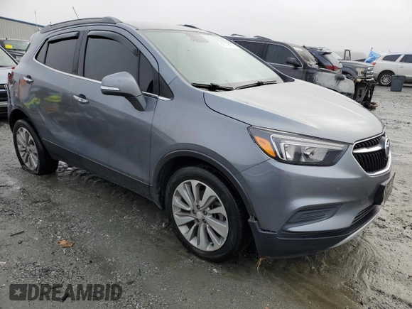2019 Buick Encore Preferred with VIN KL4CJASBXKB839685, listed as a Copart auction lot 45114785 with 114,691 mi miles and Salvage Title. Bid and sale history available at carsss.com. Image 4.