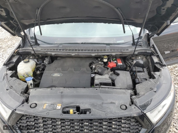 2016 Ford Edge Titanium with VIN 2FMPK4K80GBB41948, listed as a Copart auction lot 50891665 with 124,710 mi miles and Salvage Title. Bid and sale history available at carsss.com. Image 12.