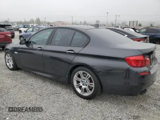 2011 BMW 5 Series 528i with VIN WBAFR1C57BDS35260, listed as a Copart auction lot 52989735 with 194,734 mi miles and Salvage Title. Bid and sale history available at carsss.com. Image 2.
