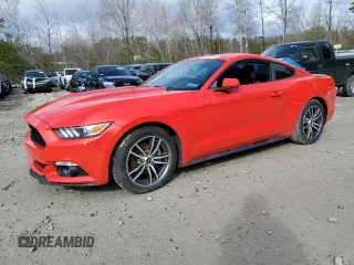 2017 Ford Mustang EcoBoost with VIN 1FA6P8TH8H5255862, listed as a Copart auction lot 49865235 with 98,044 mi miles and Clean Title. Bid and sale history available at carsss.com. Image 1.
