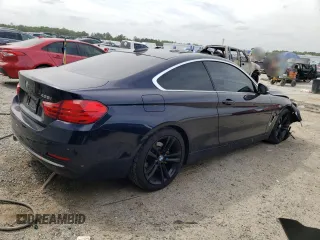 2016 BMW 4 Series 428i with VIN WBA3N7C52GK228544, listed as a Copart auction lot 53991705 with 103,218 mi miles and Salvage title. Bid and sale history available at DreamBid. Image 3.