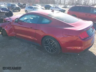 2022 Ford Mustang EcoBoost with VIN 1FA6P8TH8N5136740, listed as a IAAI auction lot 41802219 with 22,887 mi miles. Bid and sale history available at carsss.com. Image 3.