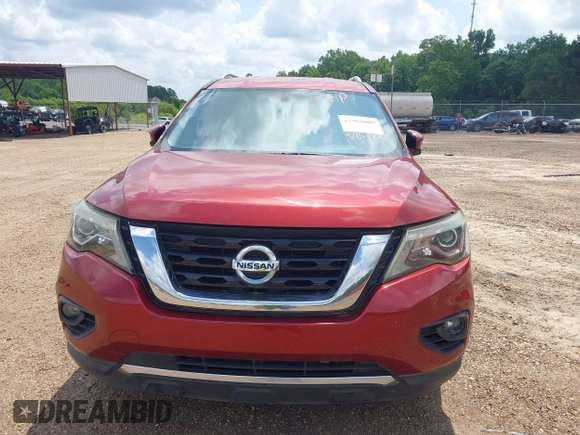 2017 Nissan Pathfinder S with VIN 5N1DR2MN2HC645683, listed as a IAAI auction lot 41964009 with 157,232 mi miles and . Bid and sale history available at DreamBid. Image 6.